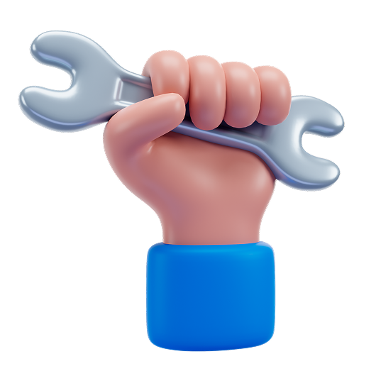 Hand holding a wrench, symbolizing mechanics and car repair services, relevant to SEO strategies for mechanics in Sydney.