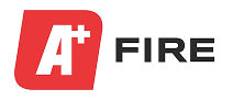 A+FIRE logo, featuring a bold red background with white and black text, representing a dynamic brand in digital marketing and business growth.