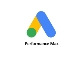 Google Performance Max logo featuring a stylized letter "A" in blue, yellow, and green, representing digital marketing strategies.